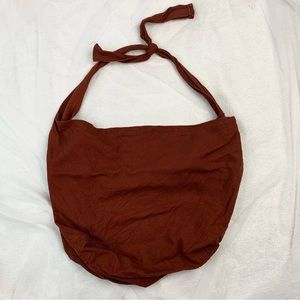 Large Terracotta Linen Bag